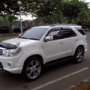 Jual Fortuner Putih type G tahun 2010 Modifikasi TRD SPORTIVO