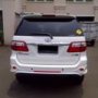 Jual Fortuner Putih type G tahun 2010 Modifikasi TRD SPORTIVO