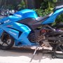 Jual KAWASAKI NINJA 250 R BIRU CANDY MODIF KEREN GAN