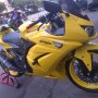 KAWASAKI NINJA 250R KARBU 2012 BLN 02 FULL MODIF YELLOW