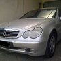 Jual Mercedes Benz C180 Kompressor 2004 Mint KM 4xxxx