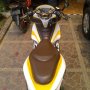 Jual Honda PCX 125i 2010 Full Modif Putih Kuning