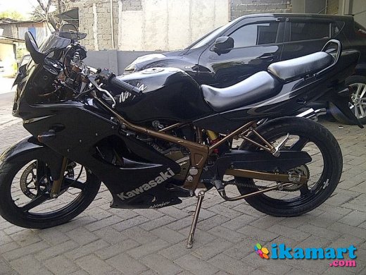 Jual kawasaki ninja rr 150 2010 hitam jakarta - Motor