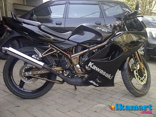 Jual kawasaki ninja rr 150 2010 hitam jakarta - Motor