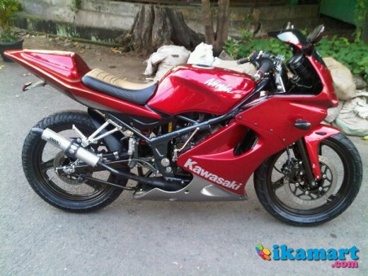 Jual kawasaki ninja  krr  150cc  mulus Motor