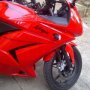 Kawasaki ninja 250 th 2011 Bulan 7 Warna Merah BU