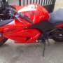 Kawasaki ninja 250 th 2011 Bulan 7 Warna Merah BU