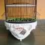 kandang burung lovebird ebod motif kartu remi --YK54--