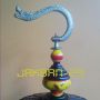 kandang burung lovebird motif naga dewa --YR6--