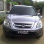 Jual CRV 2.0 AT 2003 Silverstone ex wanita