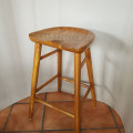 Bar stool retro kayu jati
