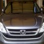 Jual Cepat Honda CRV new 2.4 AT thn2012 warna darkgray km 2rb