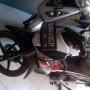 Jual Honda Supra X 125 Tahun 2010 Merah Putih 90% pajak Panjang