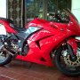 Jual Ninja 250 Merah! 2008 superb condition