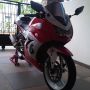 Kawasaki ninja 250r red 