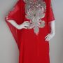 KAFTAN SWAROVSKY MERAH CABE(IMPORT)