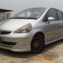 Honda Jazz, vtech, Triptonic, sport, 2006, silver, pajak panjaaaang 1 tahun