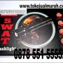 senter police swat + lalin 5000w irit batre led terbaru