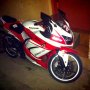 Jual Kawasaki Ninja 250 2012 bulan 7 