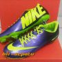 sepatu sepakbola, soccer, nike vapor 9 citrus, navy purple, hy-vis, fg, trx