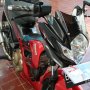 Jual Satria FU 2010 bln 4 hitam-merah km 5000an