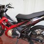 Jual Satria FU 2010 bln 4 hitam-merah km 5000an