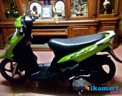 Jual yamaha mio smile (BATMAN) 2011 HIJAU velg racing - Motor