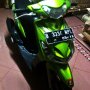 Jual yamaha mio smile (BATMAN) 2011 HIJAU velg racing