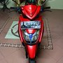 Jual suzuki hayate 2012 merah 125cc Helm In 