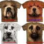 kaos 3D Import USA full cotton motif anjing ORI