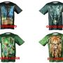 kaos 3d import china bahan halus nyaman ringan 