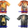 kaos 3d import china bahan halus nyaman ringan 