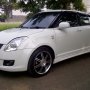 Jual suzuki swift 2010 matic ( AT ) white istimewa 