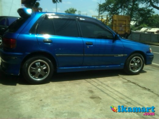 Jual Toyota Starlet 1.0 Biru 94 Iriiit - Mobil