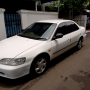 Honda accord LXI th 01 BUILT UP, manual, putih asli, istimewa mulus,terjangkau