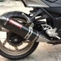 Jual Kawasaki Ninja 250 tahun 2011 Black ( Elegant Modif ) Jambi !!