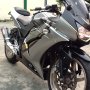 Jual Kawasaki Ninja 250 tahun 2011 Black ( Elegant Modif ) Jambi !!