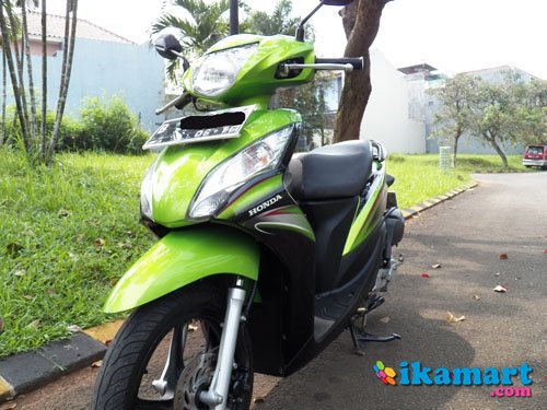 Jual Honda Spacy CW 2011 Hijau Hitam Mulus - Motor