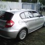 Jual BMW 120i 2006 silver matic low km, mint cond.