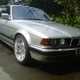 Jual BMW 750IL V12 AT SILVER 1990 E32 M70 5000cc