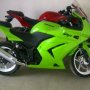 JUAL NINJA 250 TH 2008 HIJAU