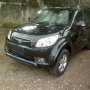 Jual Santai Toyota Rush G 2010 Hitam KM cukup rendah, Mulus