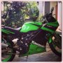 Jual Ninja 150 KRR SE 2007 Hijau km rendah