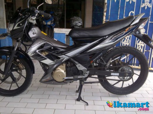 Jual Satria FU 2009-bulan 7 ( Abu-Abu Hitam ) jarang pake 