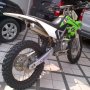 Jual Kawasaki KLX 150 Hijau Bandung Full Modif