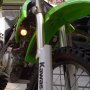 Jual Kawasaki KLX 150 Hijau Bandung Full Modif