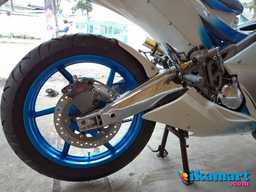 Jual jupiter mx full modifikasi bekas kontes - Motor