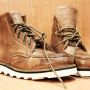 Sepatu Boot Huskieâ€™s Footwear 100% kulit asli/HQ001