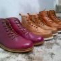 Sepatu Boot Huskies Footwear kulit asli/HQ013