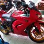 Kawasaki Ninja 250r Tahun 2008 bln 7 Warna Merah